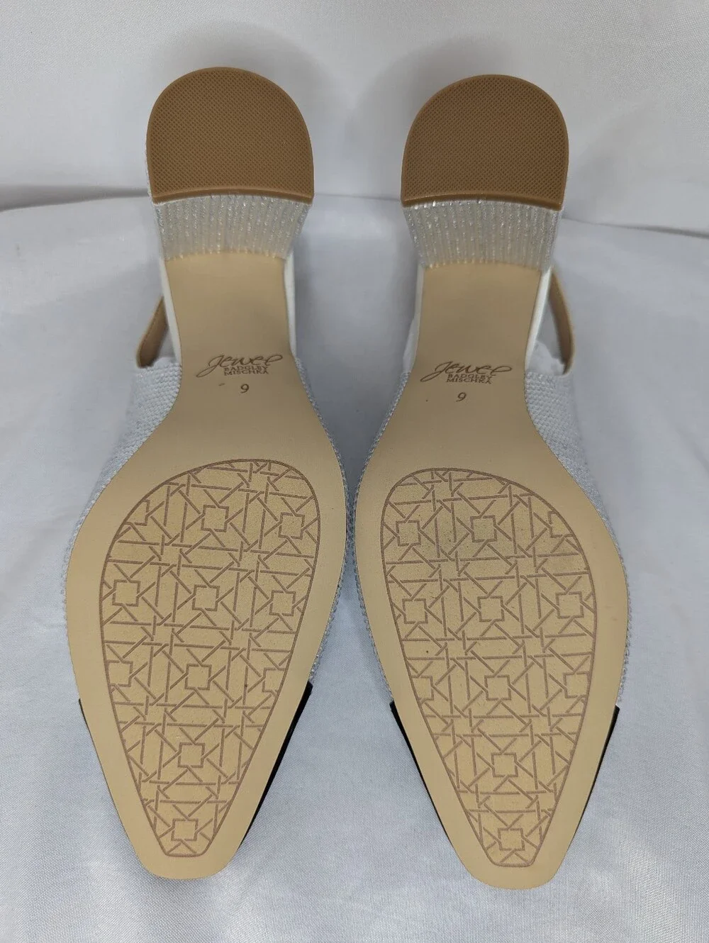 NWOB Jewel Badgley Mischka Women's Tatumn Embellished Slingback Pumps Size 9